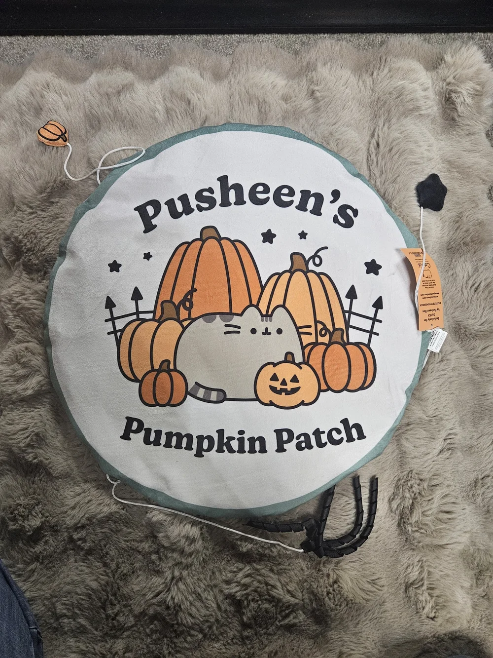 Pusheen Pumpkin Patch CAT KRINKLE MAT
